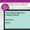 Original PDF Ebook - MyLab Math with Pearson eText Access Code for Intermediate Algebra for College Students8th Edition - 9780136553885
