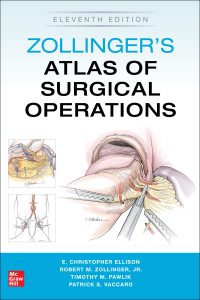 Original PDF Ebook - Zollinger's Atlas of Surgical Operations11th Edition - 9781260440850